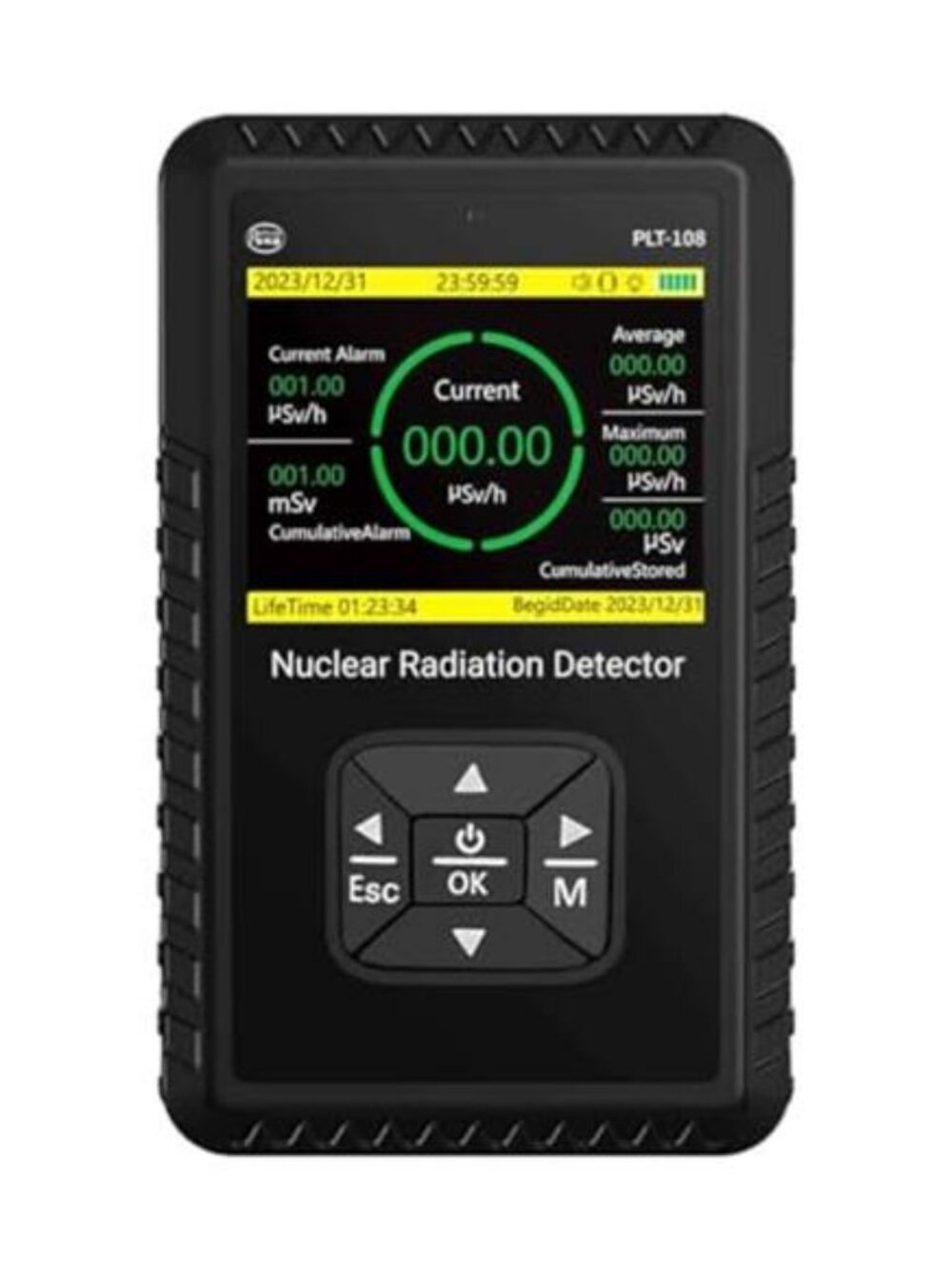 Geiger Counter Nuclear Radiation Detector Portable Handheld Beta Gamma X-ray